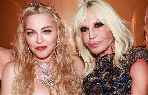 donatella versace and madonna|donatella versace designer.